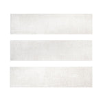 Charger l'image dans la visionneuse de galerie, Jeffrey Court Cambric Ivory 4 inch x 16 inch Textured Subway Ceramic Wall Tile – 10.33 Sq. Ft. / Case
