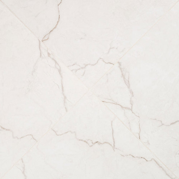 MSI Stone ULC Brighton Gold Polished Porcelain Tile 24 inch x 24 inch 16 sq. ft./Case Marble Look Glossy Floor and Wall Tile