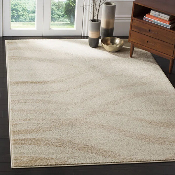 Shelva Cream/Champagne Area Rug