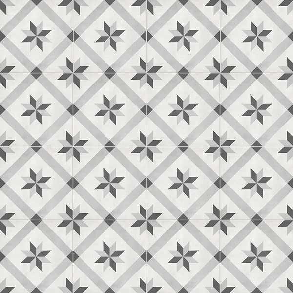 Anatolia Artisano Acqua Sigma Quartz 8 inch x 8 inch Matte High Definition Porcelain Tile 7.32 sq ft per Case Square