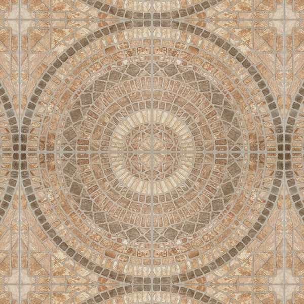 Merola Tile Terra Beige Ceramic Floor and Wall Tile 17.75 inch x 17.75 inch – 24.42 sq.ft./case Textured Matte Finish