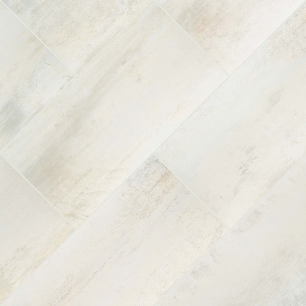 MSI Stone ULC Metallic Blanche Matte Porcelain Floor and Wall Tile 12 inch x 24 inch x 0.39 inch – 14 sq. ft./Case, Metallic Stone Look Finish