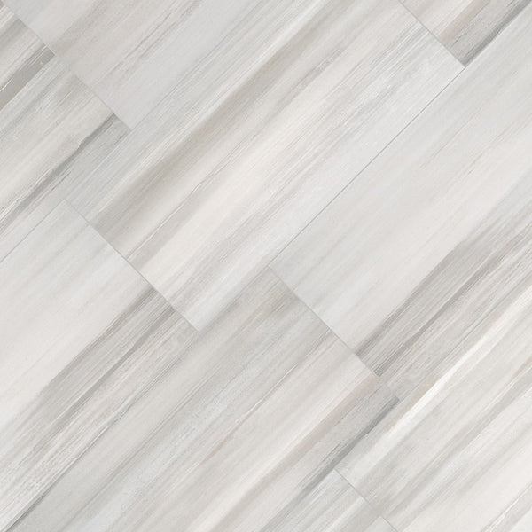 MSI Stone ULC Water Color Grigio Porcelain Tile 8.89 mm Thick 12 inch x 24 inch 12 sq. ft./Case Matte Stone Look Floor and Wall Tile