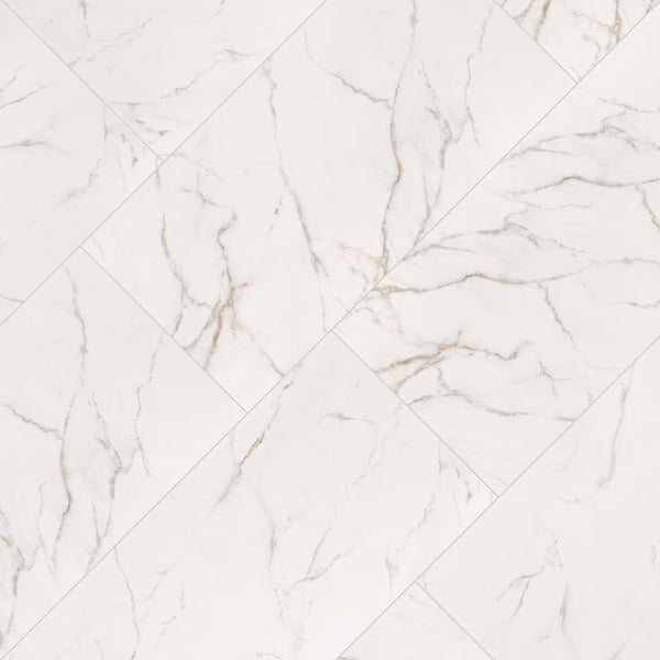 MSI Stone ULC Leonardo Venato Porcelain Tile 0.37 inch Thickness 24 inch Width 16 sq. ft. Coverage Polished Finish Marble Look