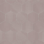 Charger l'image dans la visionneuse de galerie, Carrelage mural en céramique compressé Anatolia Teramoda Petal Hexagone Brillant 15,24 cm – 0,62 m²/caisse Rose pâle brillant