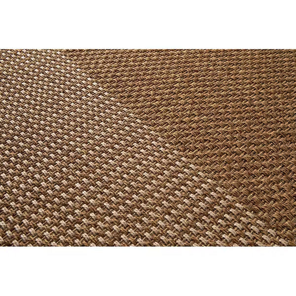 Hampton Bay Plaid Beige 8 ft. x 10 ft. Indoor/Outdoor Area Rug