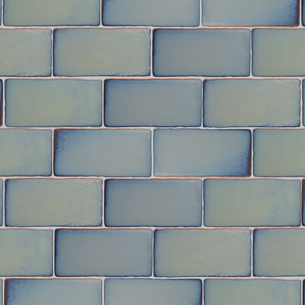 Merola Tile Antic Special Griggio Ceramic Wall Tile 0.38 inch Thick 3 inch Wide 4 sq. ft. per Case – Glazed Handmade Subway Finish