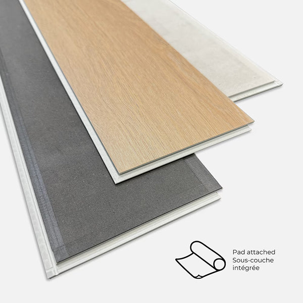 Quickstyle Palatine 5.5 mm x 5-inch x 30-inch Herringbone Vinyl Plank Flooring (20.18 sq.ft./case)