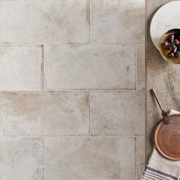 Ivy Hill Tile Granada Olimpia Porcelain Tile – 0.37 inch Thick, 12 inch x 24 inch, 11.62 sq.ft/Case – Travertine Look Matte Finish