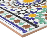 Load image into Gallery viewer, Merola Tile Sevillano Andalusia Cenefa Ceramic Wall Border Tile 7.88 inch Width 7.88 inch Length 11.46 sq ft/case Glossy Patterned Finish