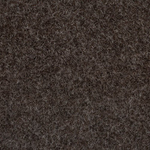 Multy Home Toledo Brown 3 ft. x 8 ft. Commercial Carpet Runner with Vinyl Back Non-Slip Indoor Floor Mat