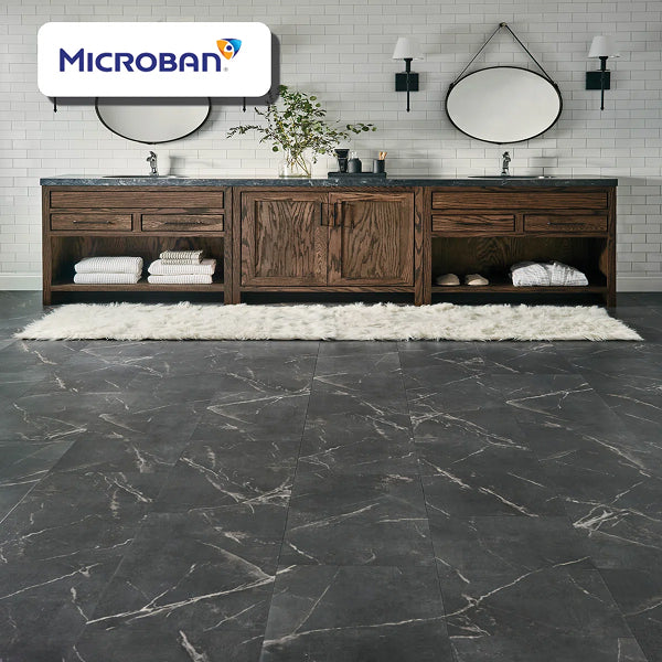 ADURA®Rigid with Microban® Baltic Storm Stone 12" x 24" x 5.5mm Luxury Vinyl Tile