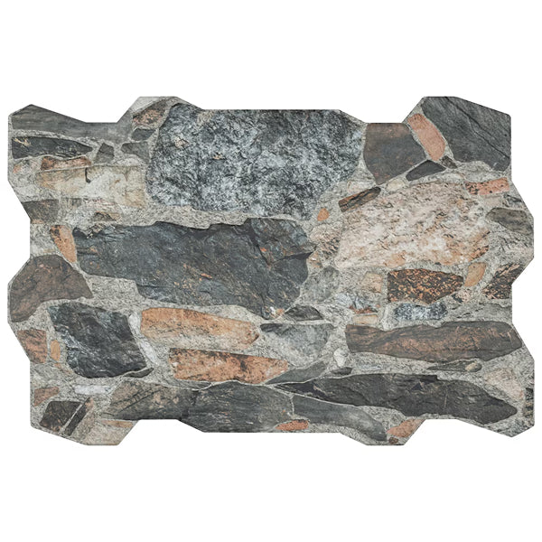 Merola Tile Rambla Mica Porcelain Tile 0.39 inch Thickness 14.63 inch Width 14.04 sq. ft. Coverage Matte Textured Stone Look