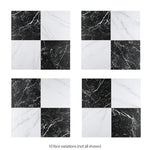 Charger l'image dans la visionneuse de galerie, Merola Tile Ruzzini 17.88 inch x 17.88 inch Porcelain Floor and Wall Tile 13.5 sq ft per Case Marble Look Checkboard