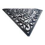 Load image into Gallery viewer, Home Decor Inc. 24-inch x 36-inch Black Iron-IV Wrought Rubber Outdoor Doormat
