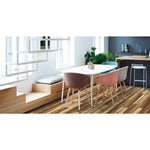 Load image into Gallery viewer, Deco Products COLORS Floor-Wall Old Brown Wood Aged 6-inch x 36-inch Painted Style Luxury Vinyl Plank (30 sq. ft./case)
