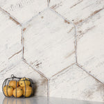 Load image into Gallery viewer, Merola Tile Retro Hex Blanc Porcelain Tile 14.13 inch x 16.25 inch – 11.05 sq. ft. per Case Matte Wood Look Finish