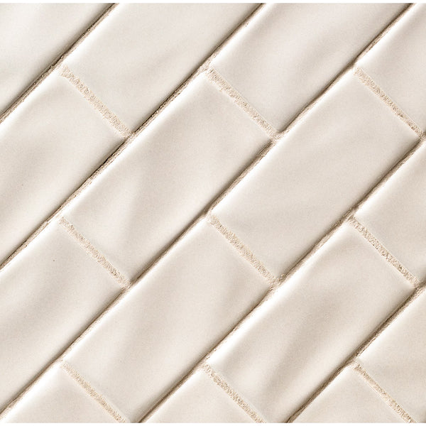 MSI Stone ULC Antique White 3 inch x 6 inch Glossy Glazed Ceramic Wall Tile – 1 Sq. Ft. Coverage per Case