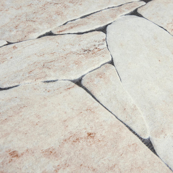 Merola Tile Caldera Roques Sand Porcelain Tile 0.38 inch Thickness 12.63 inch Width 11.2 sq. ft. Coverage Matte Textured Stone Look Floor and Wall Tile
