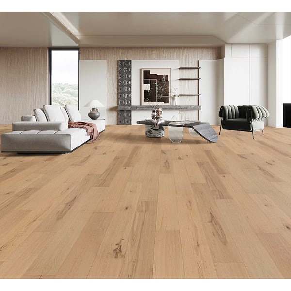 Lifeproof Morning Maple Random L x 6.5 in. W x 7mm Beige Interlocking Engineered Waterproof Hardwood Flooring (21.80 sq.ft./case)