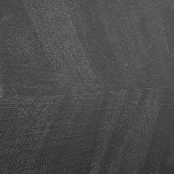 Ivy Hill Tile Montgomery Chevron Black Porcelain Tile – 0.39 inch Thick, 24 inch x 48 inch, 15.49 sq.ft/Case – Matte Finish