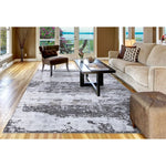Charger l'image dans la visionneuse de galerie, Home Decorators Collection Lakeside Grey 5 ft. 3-inch x 7 ft. 3-inch Indoor Area Rug – Contemporary Stain Resistant Rug