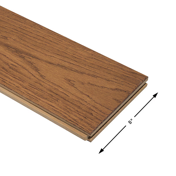 Malibu Wide Plank French Oak Boca Raton 3/4 in. Thick x 5 in. Wide Solid Hardwood Flooring (22.60 sq. ft./case) (Copy)