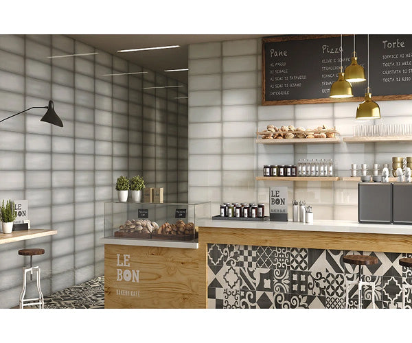 Iris Slide Grey 4" X 12" Wall Tile