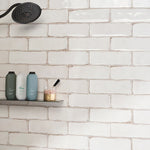 Load image into Gallery viewer, Ivy Hill Tile Santa Fe White 4 inch x 11.96 inch Polished Ceramic Wall Tile – 10.76 Sq. Ft. Coverage per Case