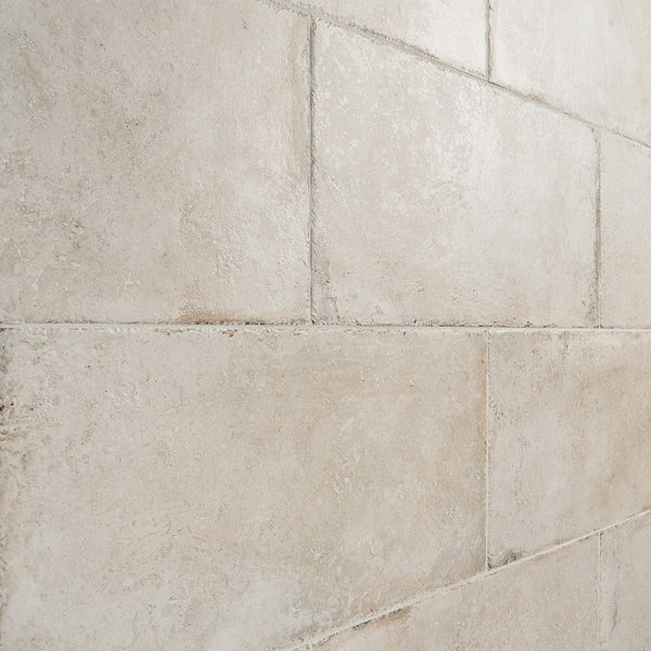 Ivy Hill Tile Granada Pergamo Porcelain Tile – 0.37 inch Thick, 12 inch x 24 inch, 11.62 sq.ft/Case – Natural Travertine Look Finish