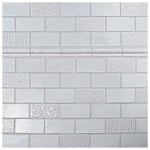 Load image into Gallery viewer, Merola Tile Antic Special Milk Ceramic Wall Tile 0.38 inch Thick 3 inch Wide 4 sq. ft. per Case – Glazed Handmade Subway Finish