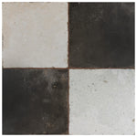 Load image into Gallery viewer, Merola Tile Kings Damero 17.63 inch x 17.63 inch Ceramic Floor and Wall Tile 0.37 inch Thick 10.95 sq ft/case Matte Encaustic Look