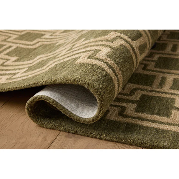 Jeremiah Brent x Loloi Barrow Moss / Beige Area Rug