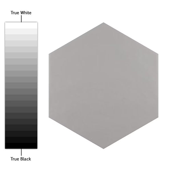 Merola Tile Hexatile Matte Gris Porcelain Tile 0.37 inch Thick 7 inch x 8 inch 7.67 sq ft/case Matte Hexagon