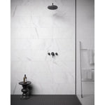Load image into Gallery viewer, Anatolia 12-inch x 24-inch Carrara Nevoso White Pressed Matte Marble Look Porcelain Floor &amp; Wall Tile
