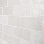 Load image into Gallery viewer, Ivy Hill Kingston White Polished Ceramic Wall Tile 3 inch x 8 inch 0.31 inch Thick 5.38 sq ft/case
