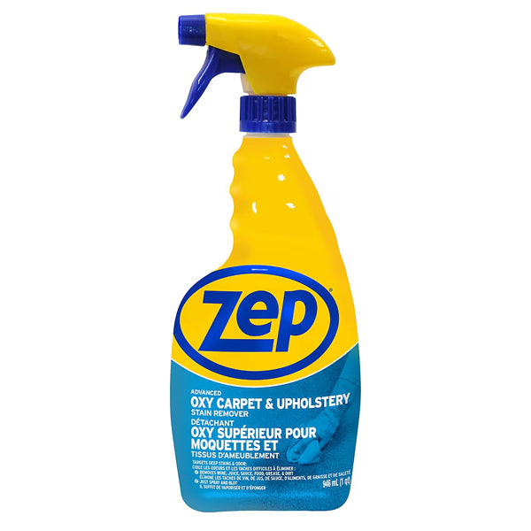 Zep 946 mL Advanced Oxy Carpet & Upholstery Cleaner – Stain & Odour Remover