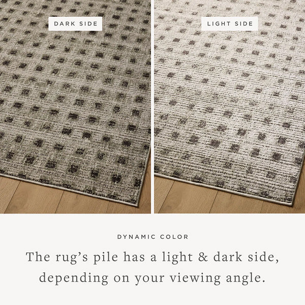 Jeremiah Brent x Loloi Bleecker Silver / Charcoal Area Rug
