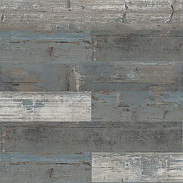 Deco Products COLORS Floor and Wall Rumba Aged 6-inch x 36-inch Painted Style Luxury Vinyl Plank (30 sq.ft. / Case)