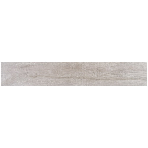 Ivy Hill Tile Montgomery Grey Porcelain Tile 0.39 inch Thick 8 inch x 48 inch 15.49 sq ft/case Matte Wood Look