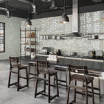 Load image into Gallery viewer, Merola Tile Biarritz Green 3 inch x 6 inch Ceramic Wall Tile – 5.72 Sq. Ft. Coverage per Case
