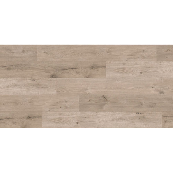 Revêtement de sol stratifié aspect bois TrafficMaster River Oak, beige et beige, 12 mm x 7,6 po l x 54,45 po L (17,24 pi²/boîte)
