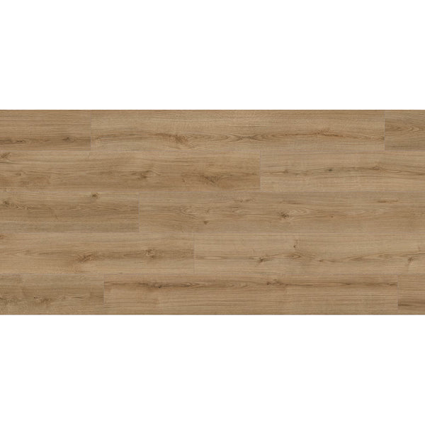 Revêtement de sol stratifié aspect bois TrafficMaster Jefferson Oak, beige et beige, 8 mm x 7,6 po l x 54,45 po L (20,11 pi²/boîte)