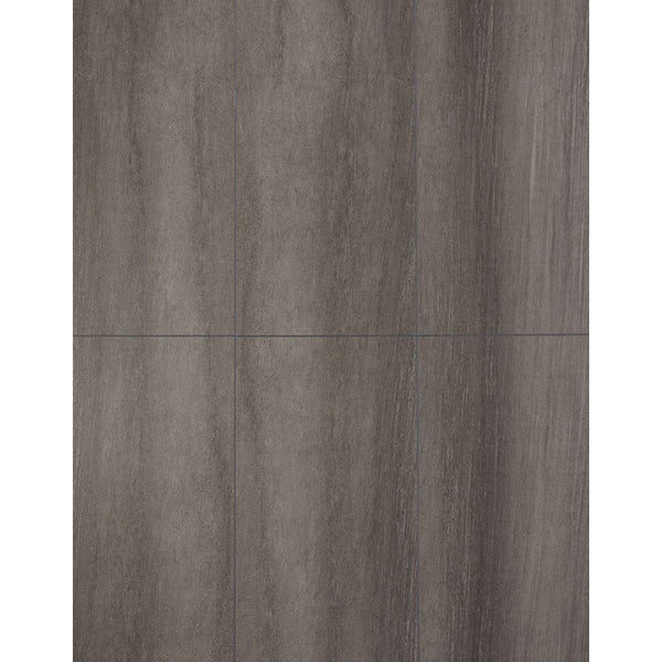 Visions True Grout 12-inch x 48-inch Grigio Drop Lock Vinyl Tile Flooring (24.27 sq. ft. / case)