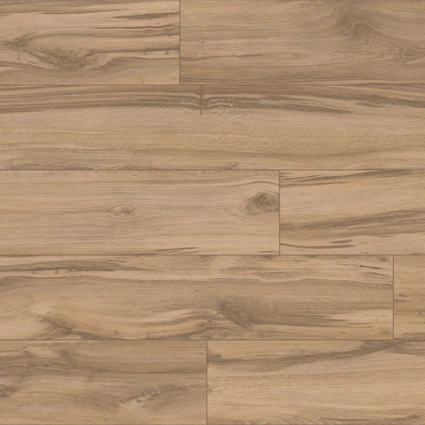 Revêtement de sol stratifié aspect bois Lifeproof Renfrew Oak, 8 mm x 12,95 po l x 50,79 po L, beige moyen et beige clair (27,41 pi²/boîte)
