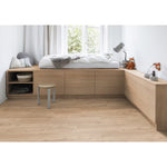Charger l&#39;image dans la visionneuse de galerie, Revêtement de sol stratifié aspect bois brun moyen Lifeproof Northmount Oak, 10 mm x 7,6 po l x 54,45 po L (20,11 pi²/boîte)
