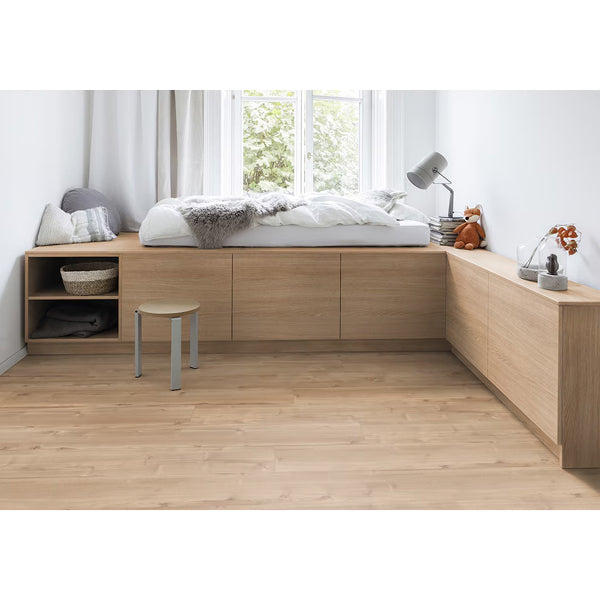 Revêtement de sol stratifié aspect bois brun moyen Lifeproof Northmount Oak, 10 mm x 7,6 po l x 54,45 po L (20,11 pi²/boîte)