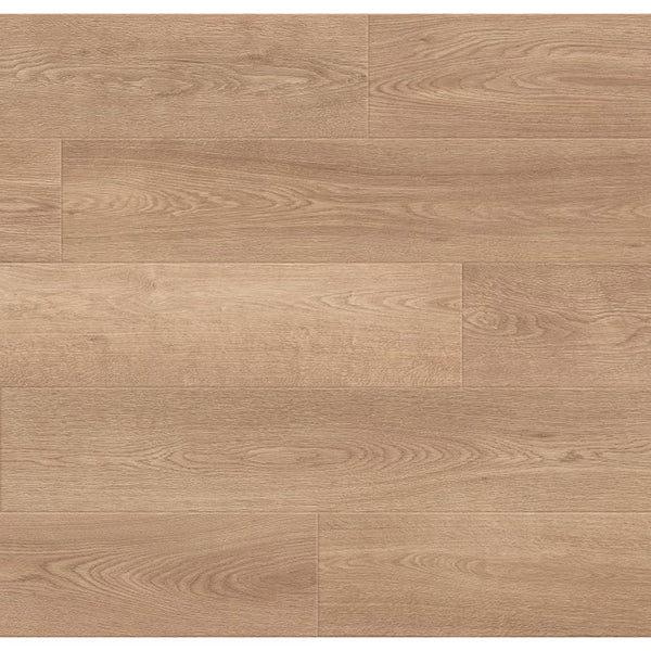 Revêtement de sol stratifié aspect bois, collection Home Decorators, chêne Jackson, 14 mm x 7,6 po l x 54,45 po L, beige moyen et beige clair (17,24 pi²/boîte)
