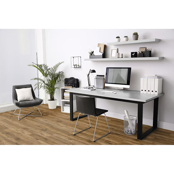 Revêtement de sol stratifié aspect bois Truswell II, collection Home Decorators, 14 mm x 7,6 po l x 54,45 po L, beige moyen et beige clair (17,24 pi²/boîte)