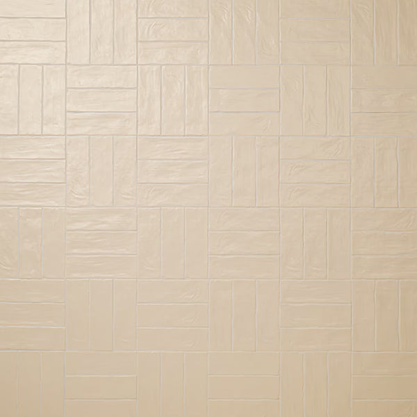MSI Stone ULC Zelyge Desert White 2.5 inch x 8 inch Satin Ceramic Zellige Look Backsplash Tile – 5.24 Sq. Ft. / Case